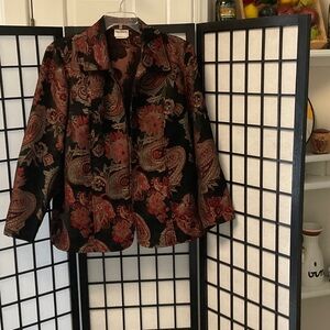 Elegant Paisley Women's Jacket large
